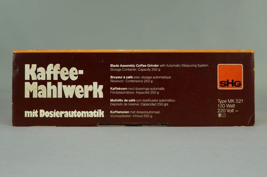 Kaffee-Mahlwerk - SHG 3