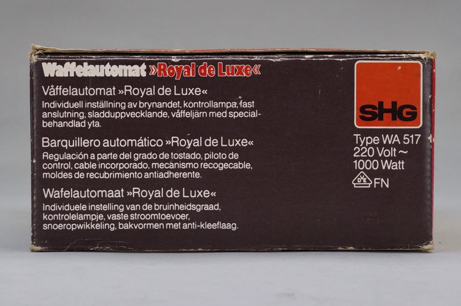 Waffelautomat Royal de Luxe - SHG 5
