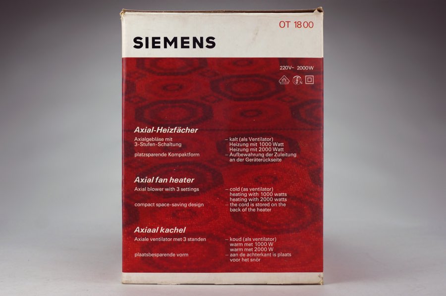 Axial-Heizfächer - Siemens 2