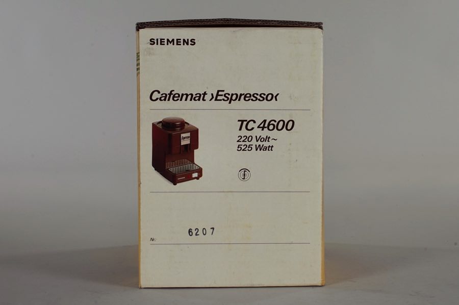 Cafemat Espresso - Siemens 3