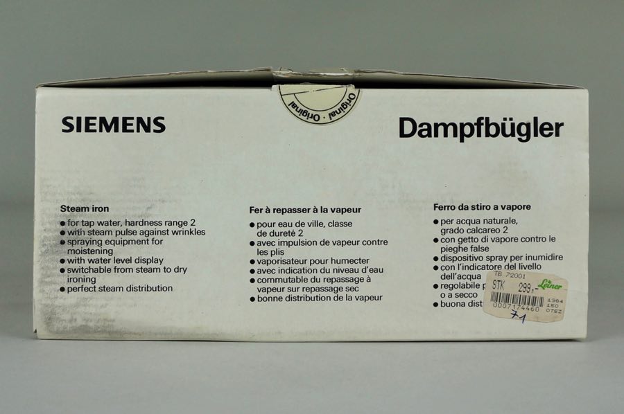 Dampfbügler - Siemens 3