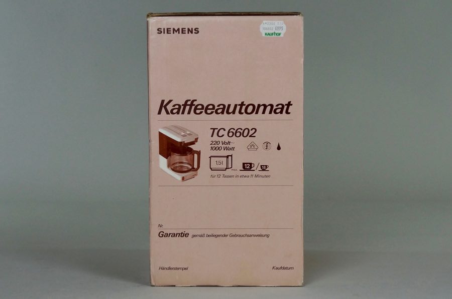 Kaffeeautomat - Siemens 3