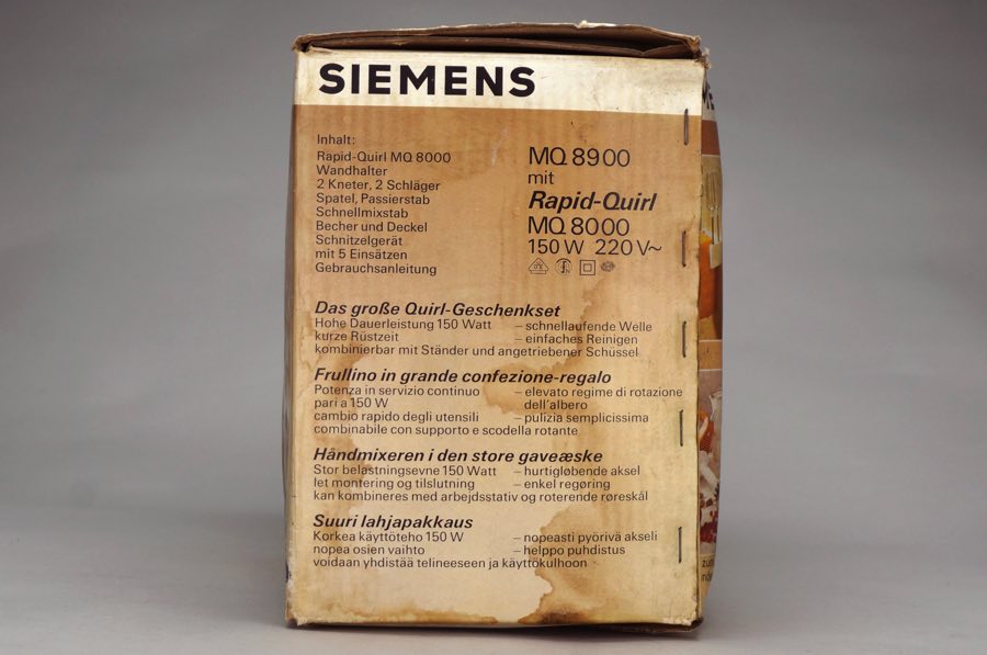 Quirl-Geschenkset Rapid 89 - Siemens 3