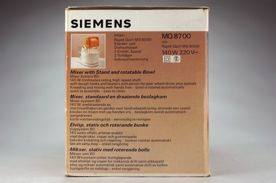 Quirl mit Ständer - Siemens 2