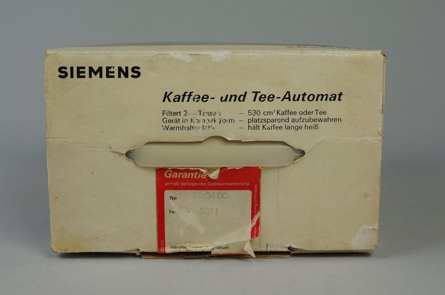 Kaffee- und Tee-Automat  - Siemens 3