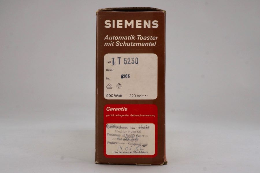 Automatik-Toaster - Siemens 3