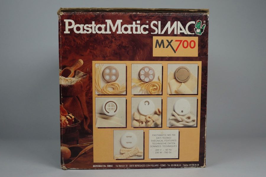 Simac PastaMatic MX700 - Soft Electronics