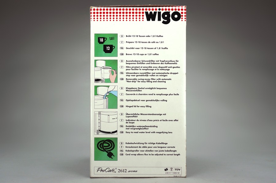 Pro Café 2612 aroma - Wigo 3