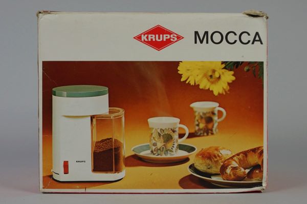 Krups Double Coffee Machine Type 269 in Orange Original 70s 