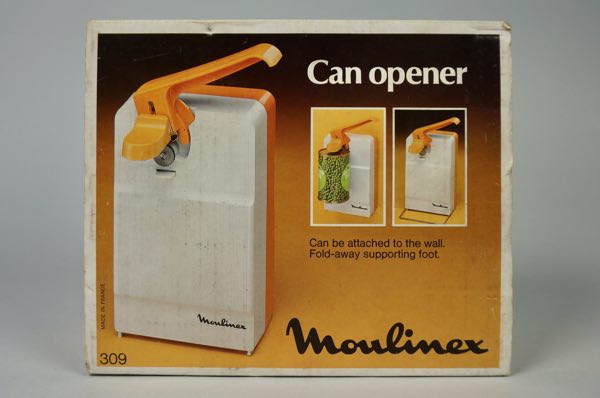 Vintage Moulinex Open Master Hand Held Electric Can Opener Made in