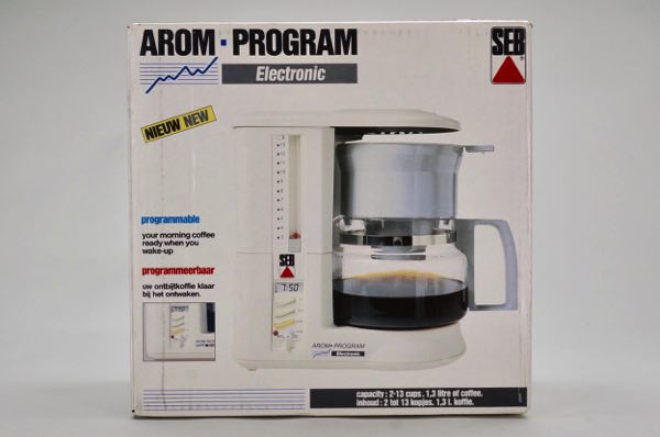 Programmable Coffee Maker with Timer 1.2L 2-8 Cups Drip Coffee